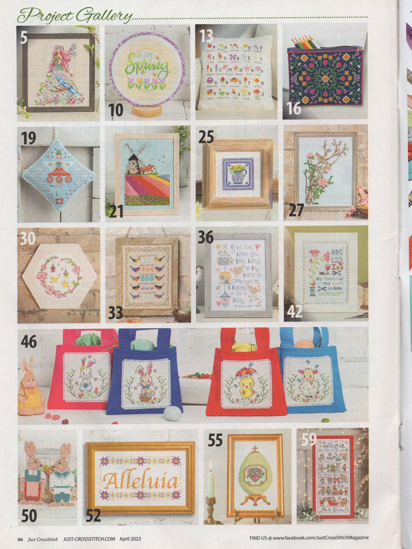 Just Cross Stitch, Volume 41, Number 2, April 2023