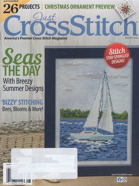 Just Cross Stitch, Volume 40, Number 4, August 2022