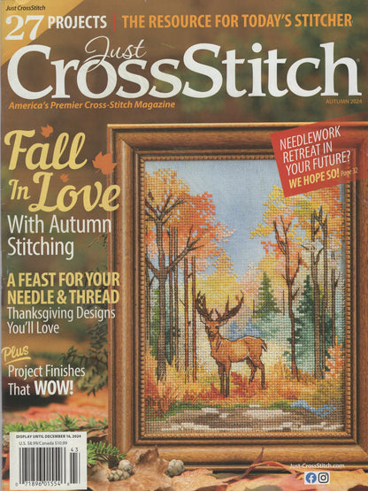Just Cross Stitch, Volume 42, Number 4, Autumn 2024