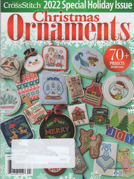 Just Cross Stitch, Volume 40, Number 6, Christmas 2022