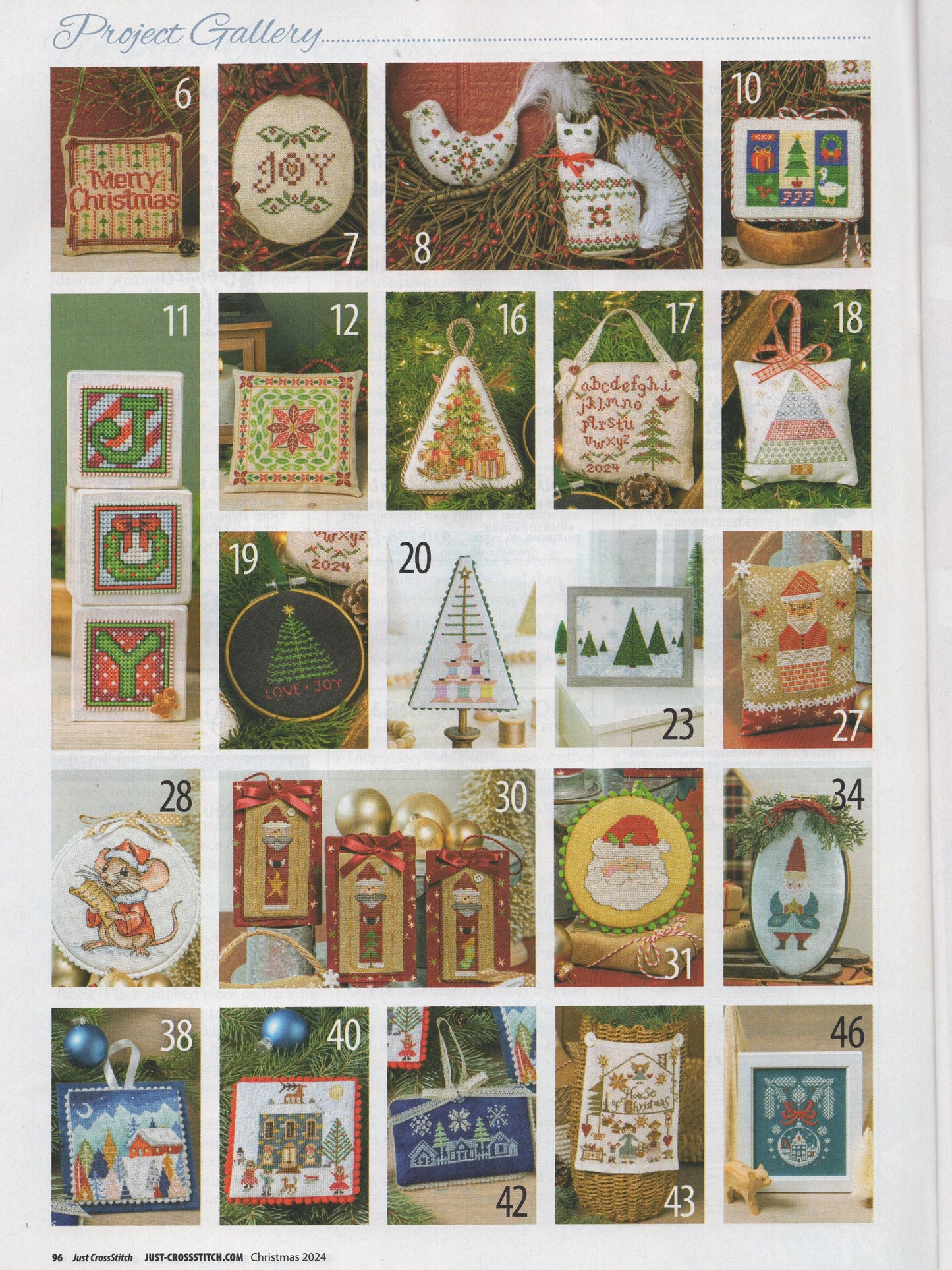 Just Cross Stitch, Volume 42, Number 5, Christmas 2024