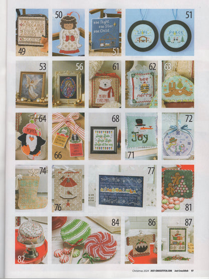 Just Cross Stitch, Volume 42, Number 5, Christmas 2024