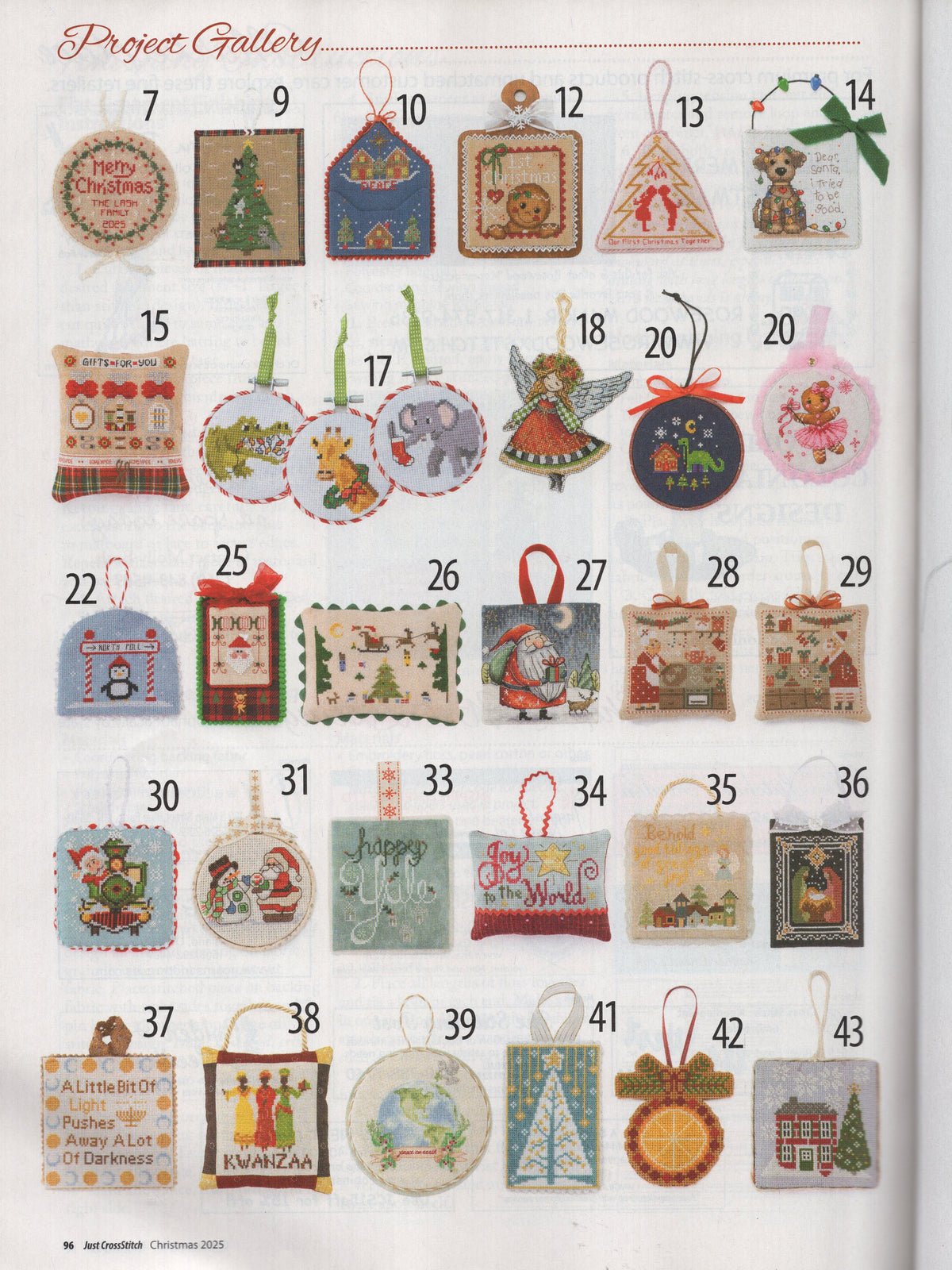 Just Cross Stitch, Christmas 2025
