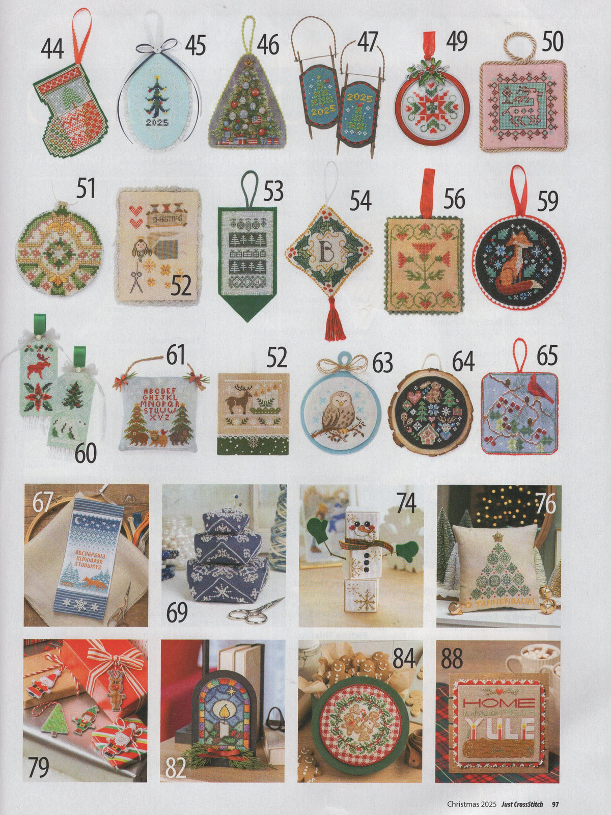 Just Cross Stitch, Christmas 2025