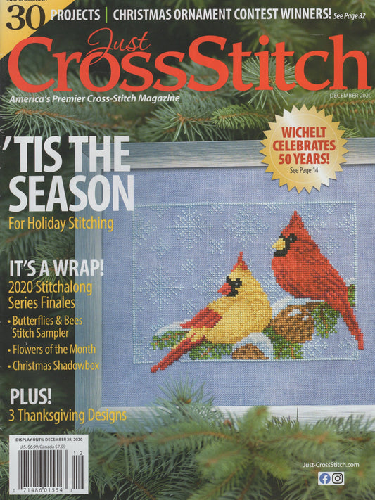 Just Cross Stitch, Volume 38, Number 7, December 2020