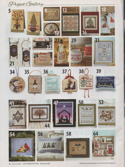 Just Cross Stitch, Volume 38, Number 7, December 2020