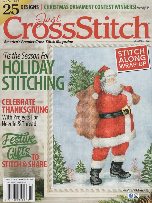 Just Cross Stitch, Volume 39, Number 7, December 2021