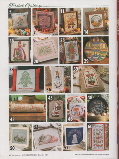 Just Cross Stitch, Volume 41, Number 7, December 2023