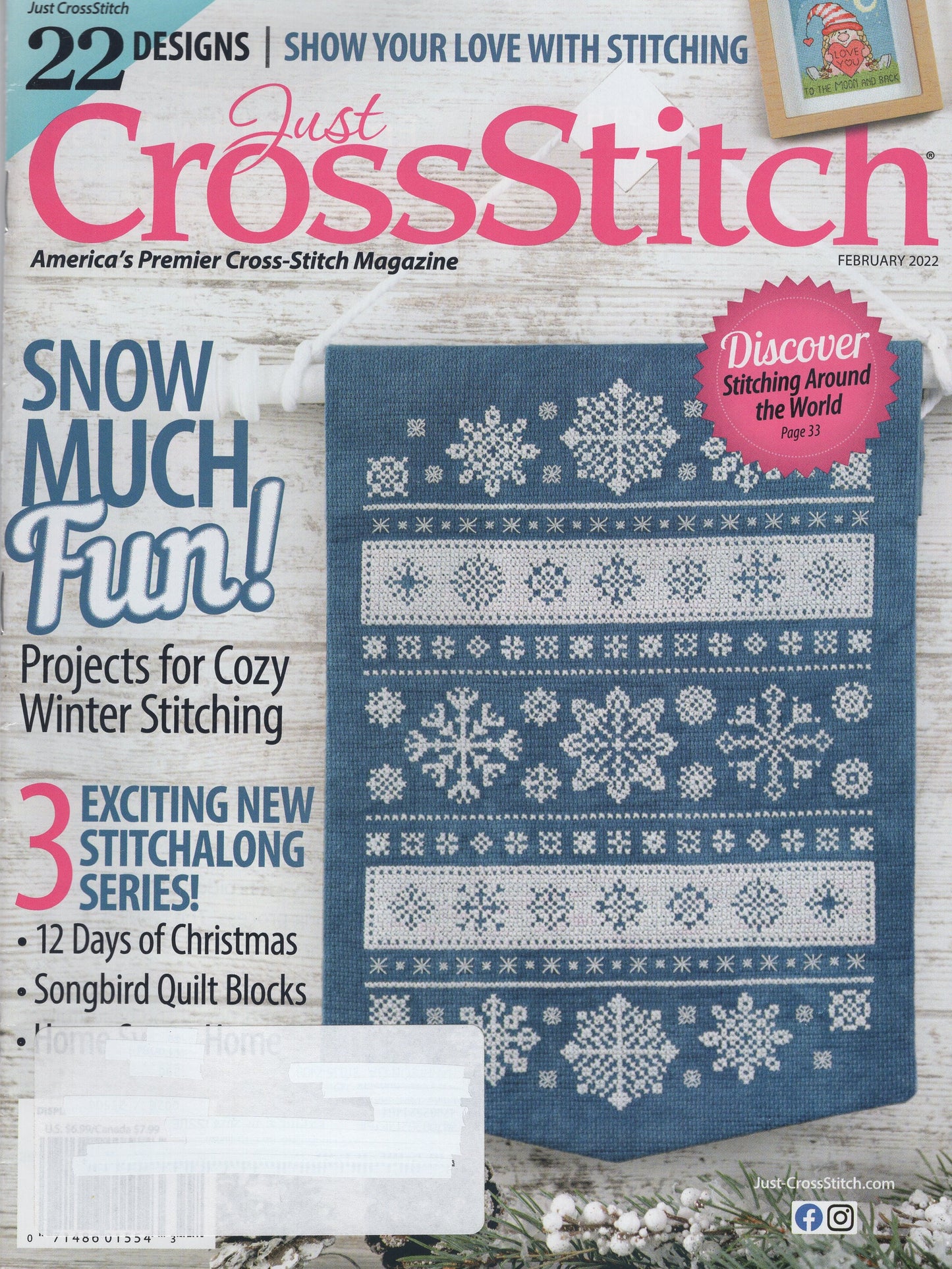 Just Cross Stitch, Volume 40, Number 1, February 2022