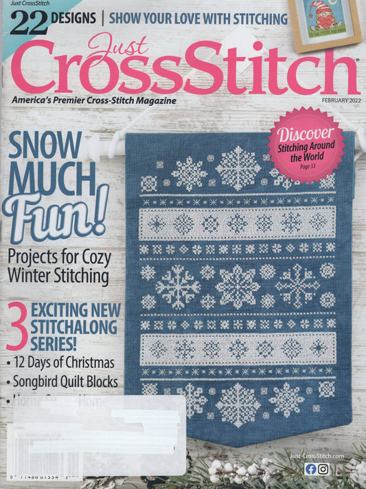 Just Cross Stitch, Volume 40, Number 1, February 2022
