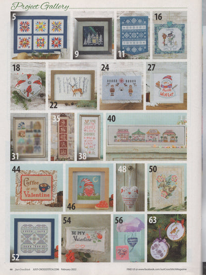 Just Cross Stitch, Volume 40, Number 1, February 2022