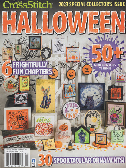 Just Cross Stitch, Halloween 2023