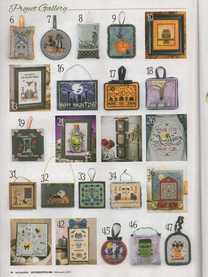 Just Cross Stitch, Volume 42, Number 3, Halloween 2024