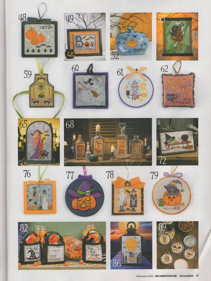 Just Cross Stitch, Volume 42, Number 3, Halloween 2024