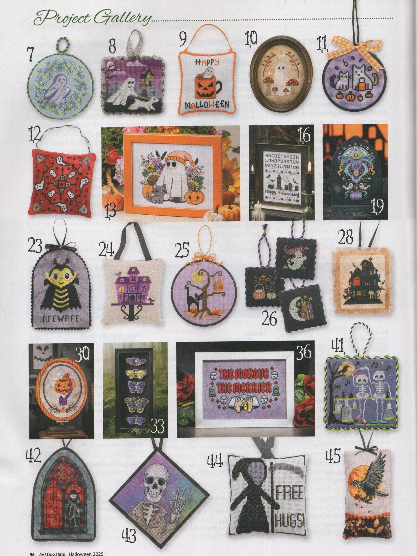 Just Cross Stitch, Volume 43, Number 3, Halloween 2025