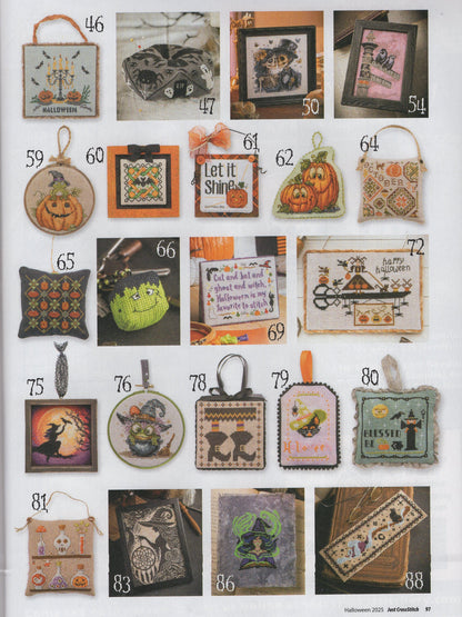 Just Cross Stitch, Volume 43, Number 3, Halloween 2025