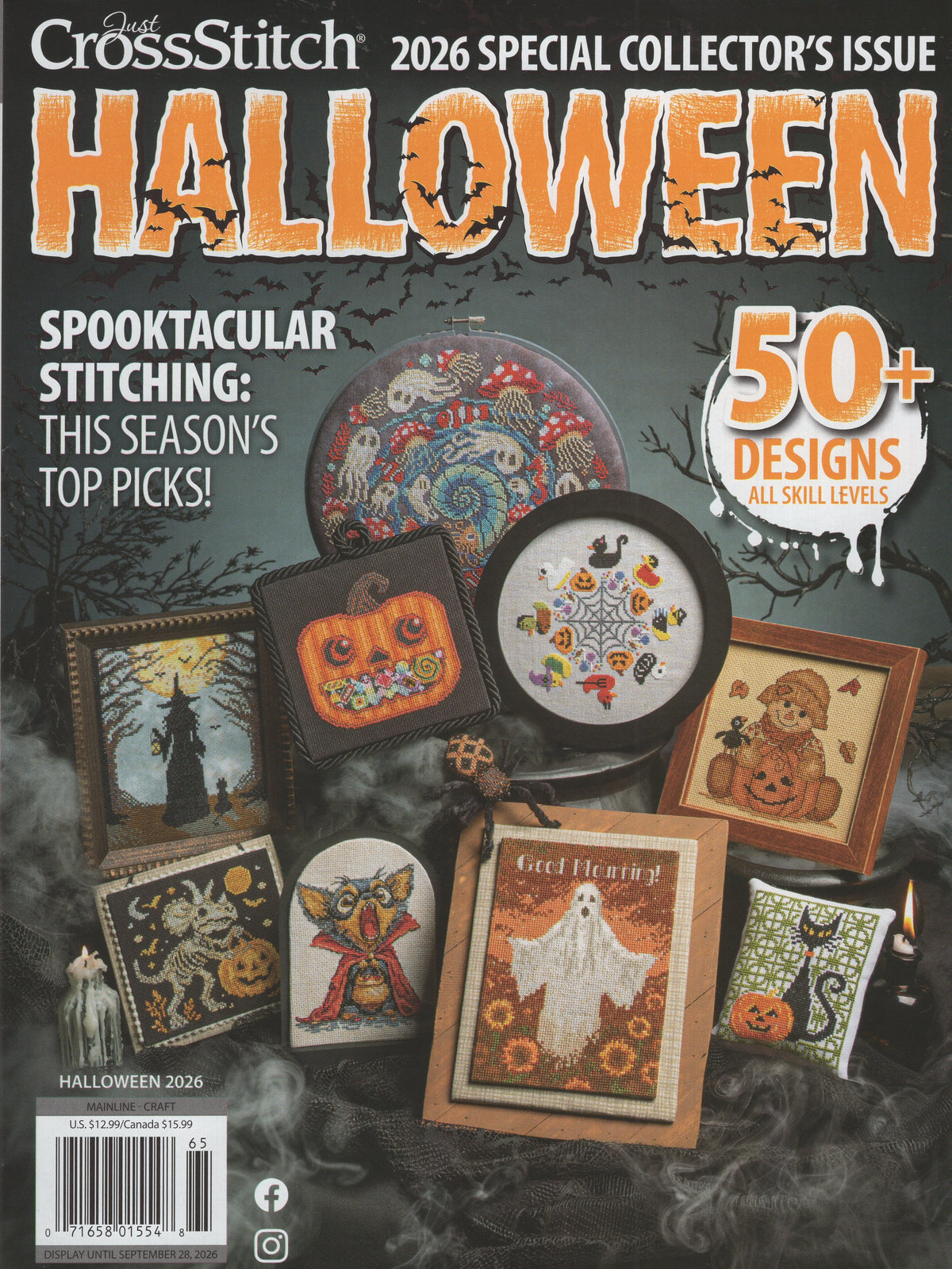 Just Cross Stitch, Halloween 2026