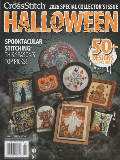 Just Cross Stitch, Halloween 2026