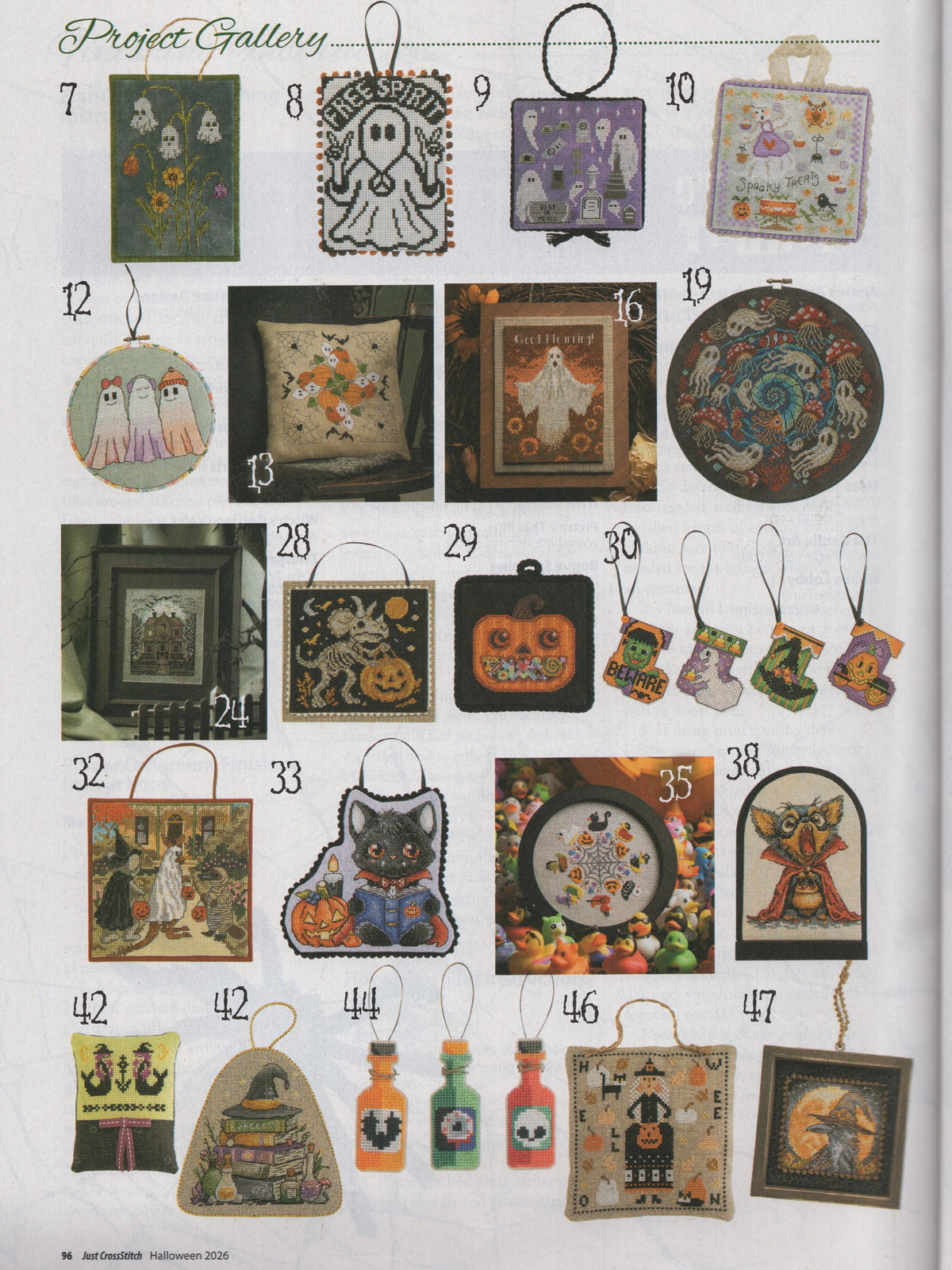 Just Cross Stitch, Halloween 2026