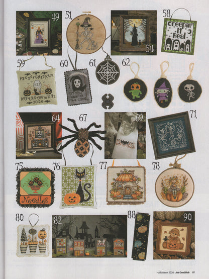 Just Cross Stitch, Halloween 2026