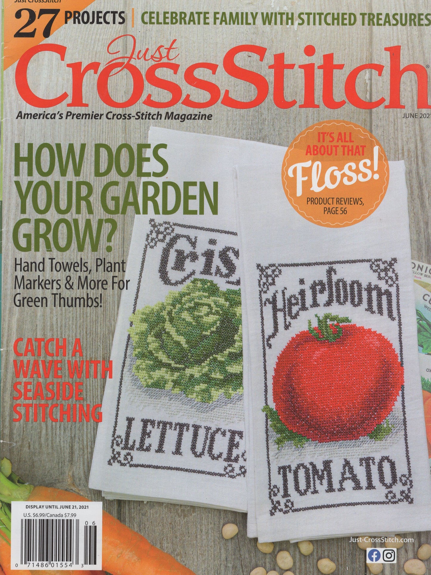 Just Cross Stitch, Volume 39, Number 3, June 2021