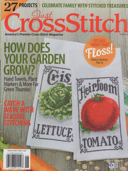 Just Cross Stitch, Volume 39, Number 3, June 2021