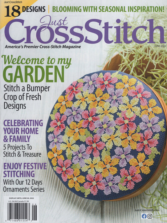 Just Cross Stitch, Volume 40, Number 3, June 2022