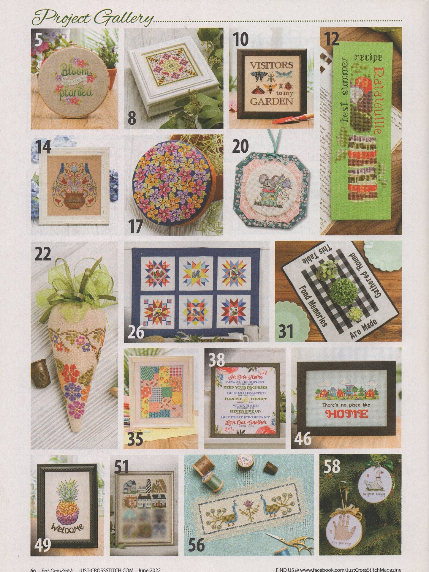 Just Cross Stitch, Volume 40, Number 3, June 2022