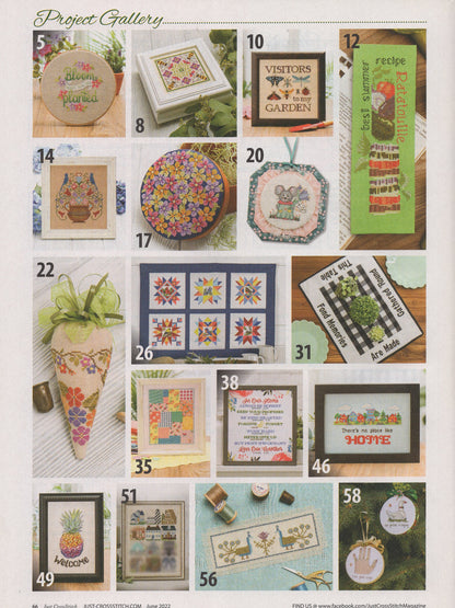 Just Cross Stitch, Volume 40, Number 3, June 2022