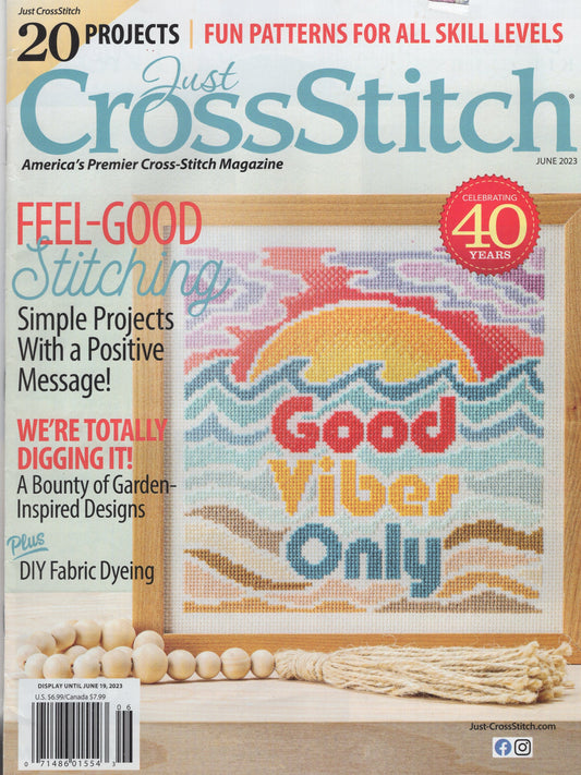 Just Cross Stitch, Volume 41, Number 3, June 2023