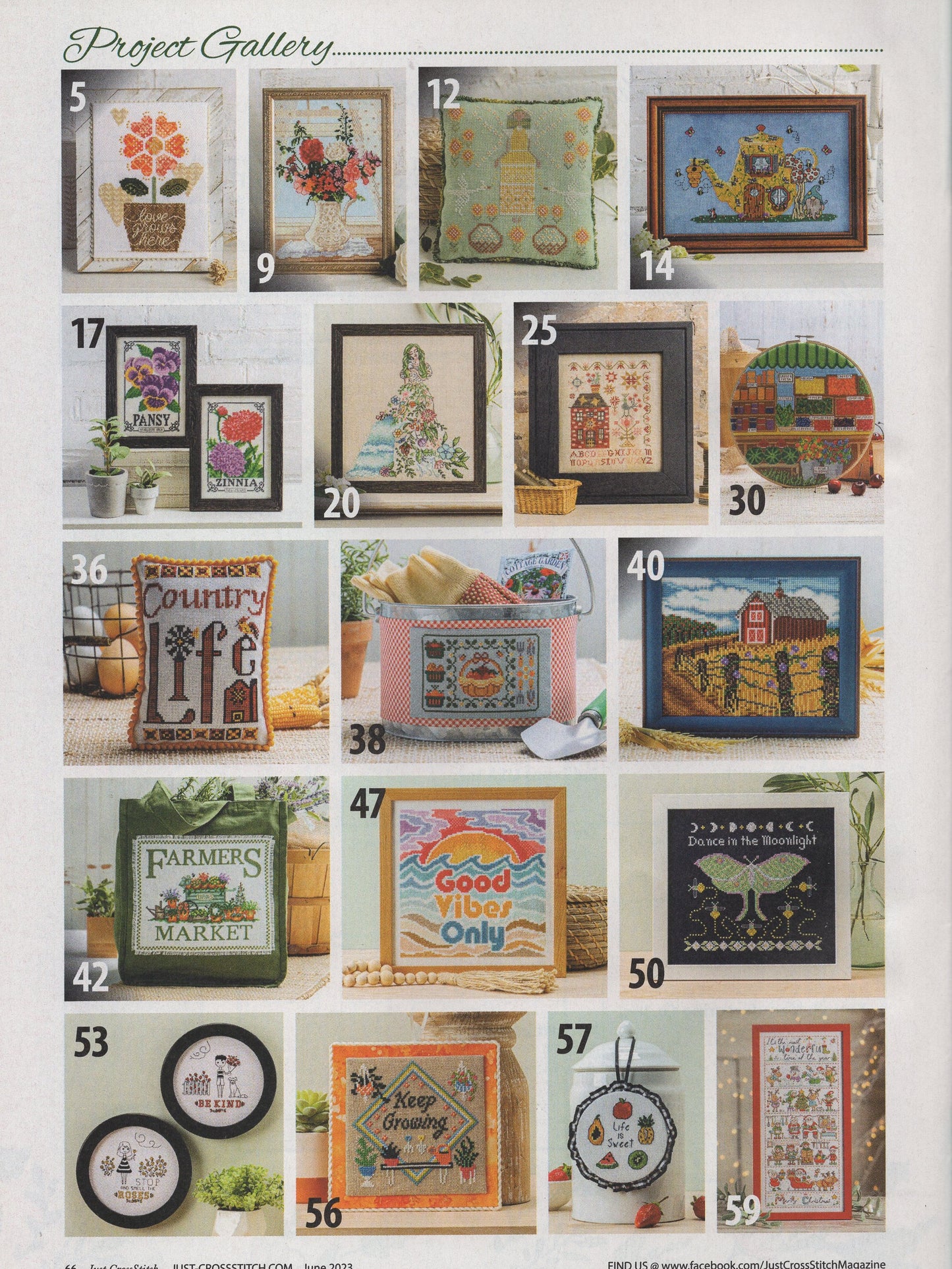 Just Cross Stitch, Volume 41, Number 3, June 2023
