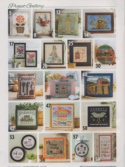Just Cross Stitch, Volume 41, Number 3, June 2023