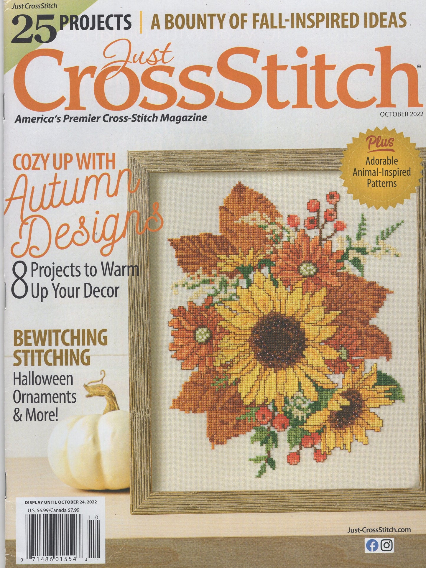 Just Cross Stitch, Volume 40, Number 5, October 2022