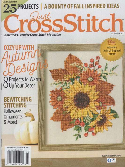 Just Cross Stitch, Volume 40, Number 5, October 2022
