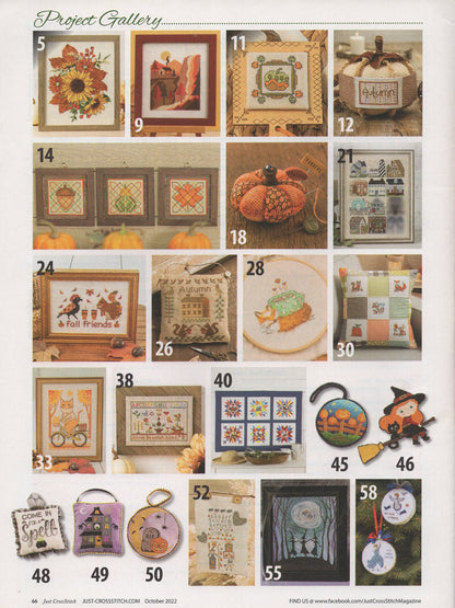 Just Cross Stitch, Volume 40, Number 5, October 2022