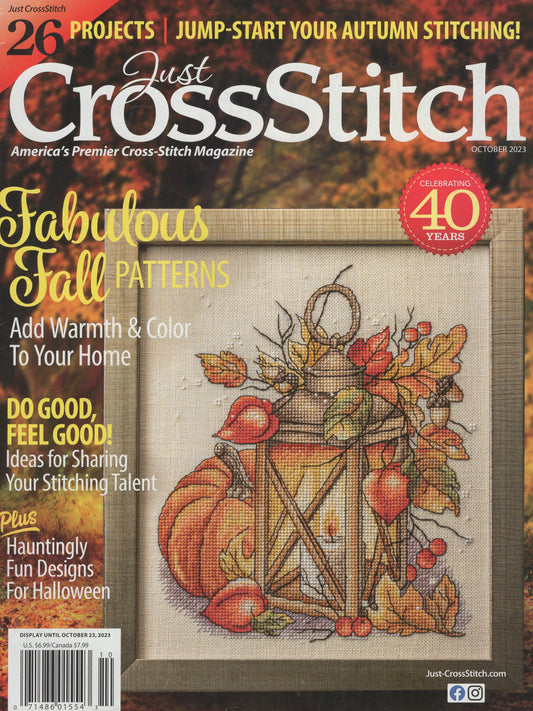Just Cross Stitch, Volume 41, Number 5, October 2023