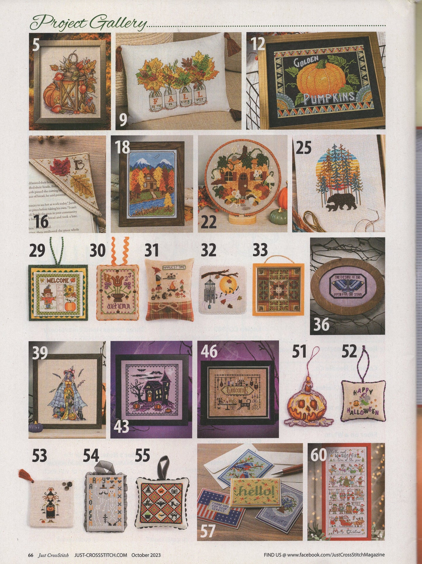 Just Cross Stitch, Volume 41, Number 5, October 2023