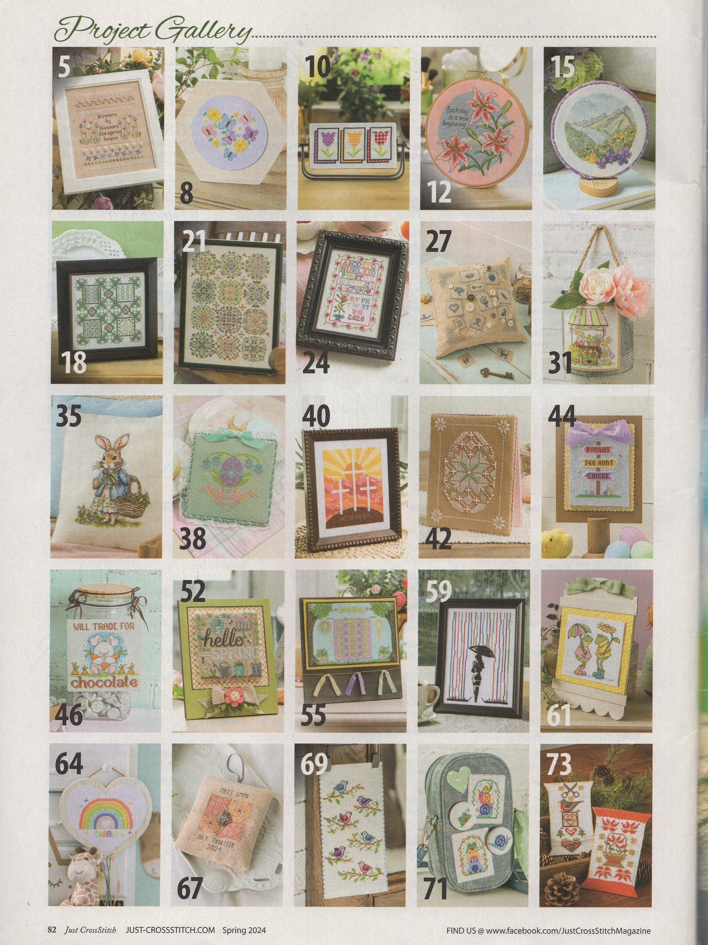 Just Cross Stitch, Volume 43, Number 1, Spring 2025
