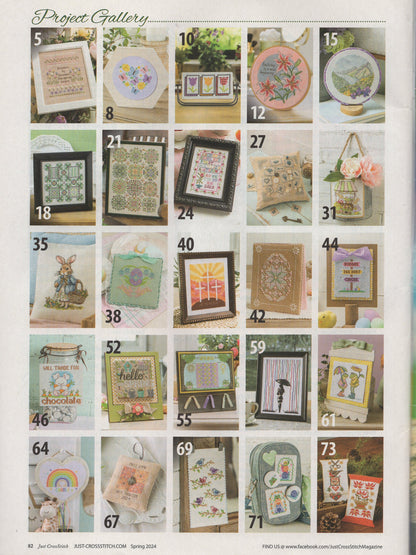 Just Cross Stitch, Volume 43, Number 1, Spring 2025