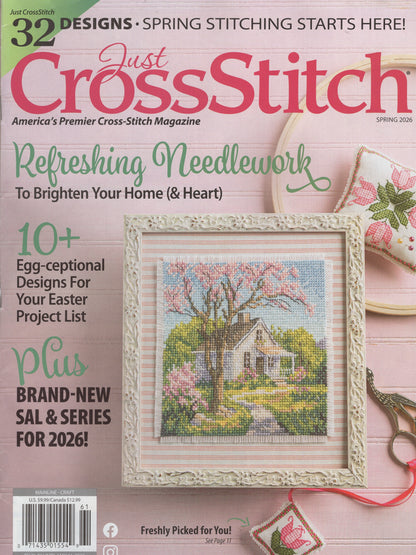 Just Cross Stitch, Spring 2026
