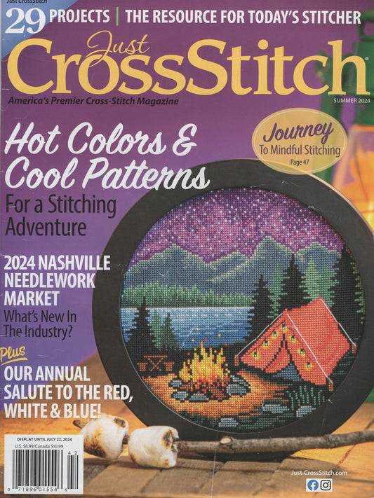 Just Cross Stitch, Volume 42, Number 2, Summer 2024