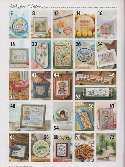 Just Cross Stitch, Volume 43, Number 2, Summer 2025