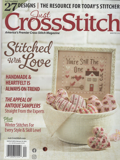 Just Cross Stitch, Volume 42, Number 6, Winter 2024