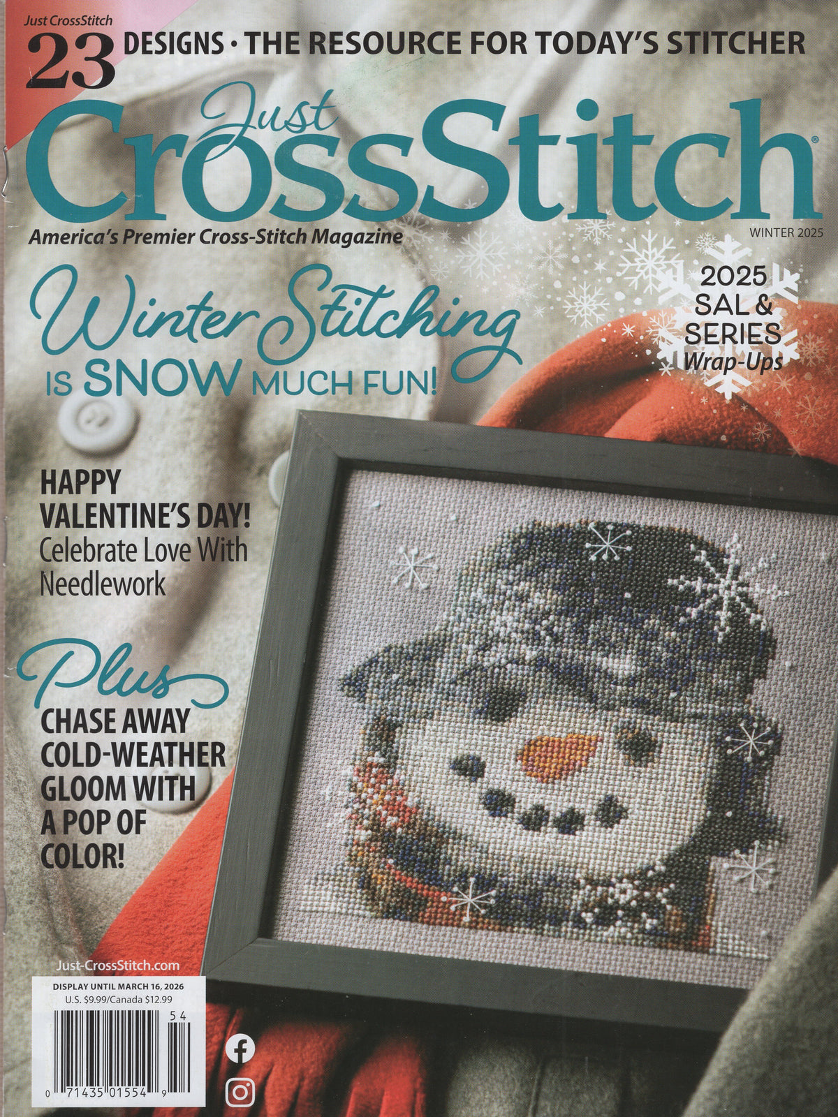 Just Cross Stitch, Winter 2025