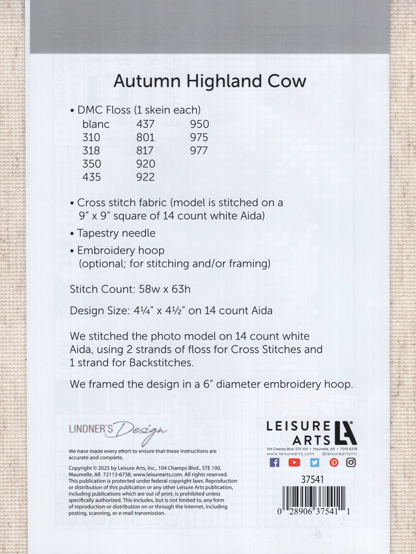 Autumn Highland Cow