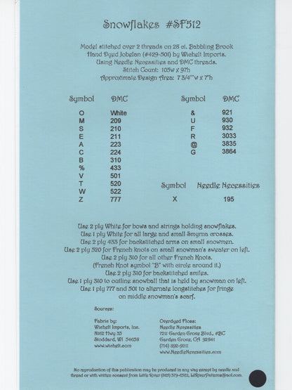 Snowflakes - SF512