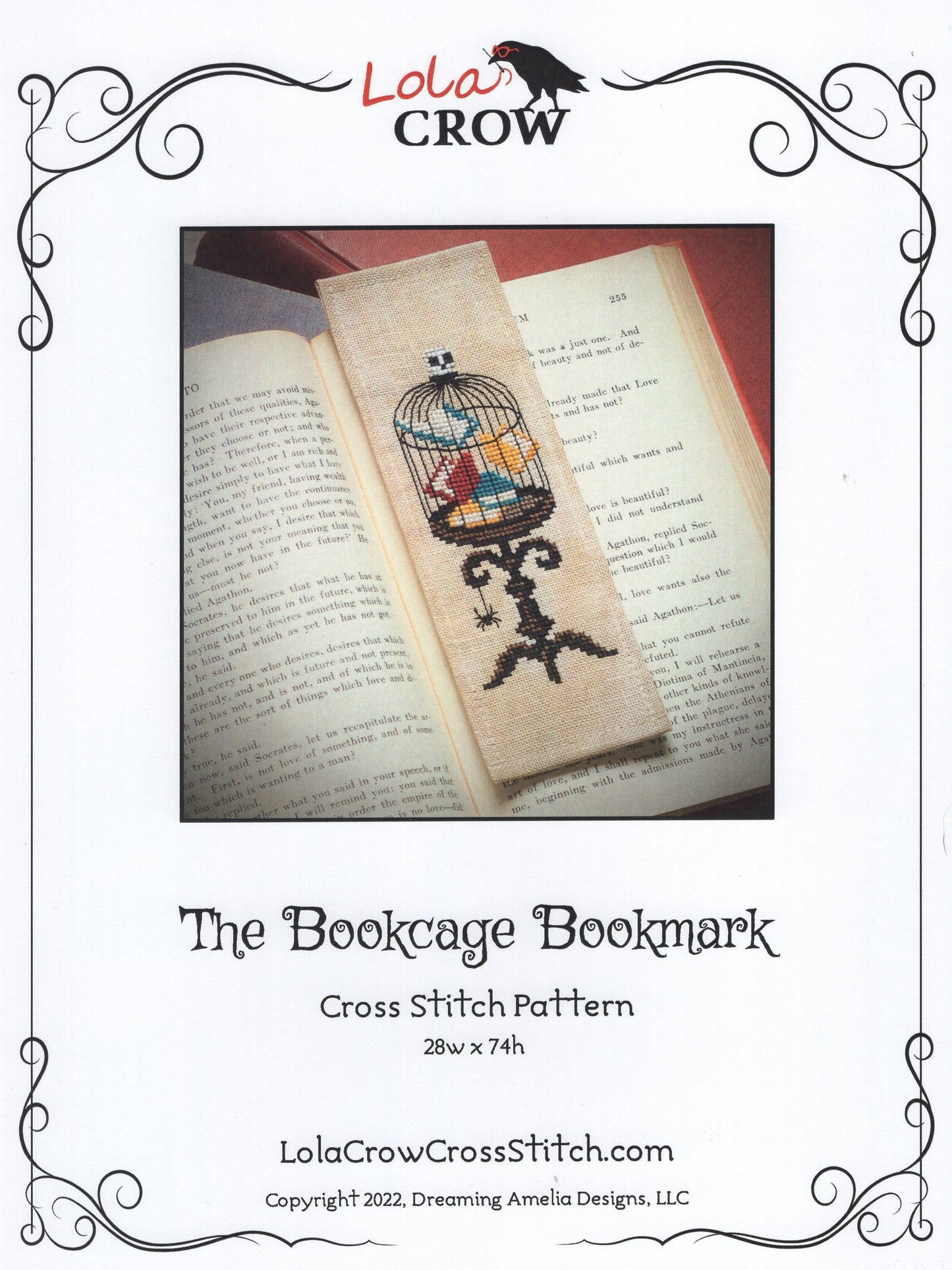 The Bookcage Bookmark
