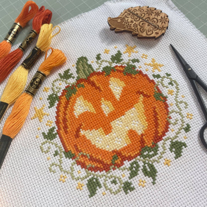 Pumpkin and Stars