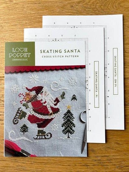 Skating Santa