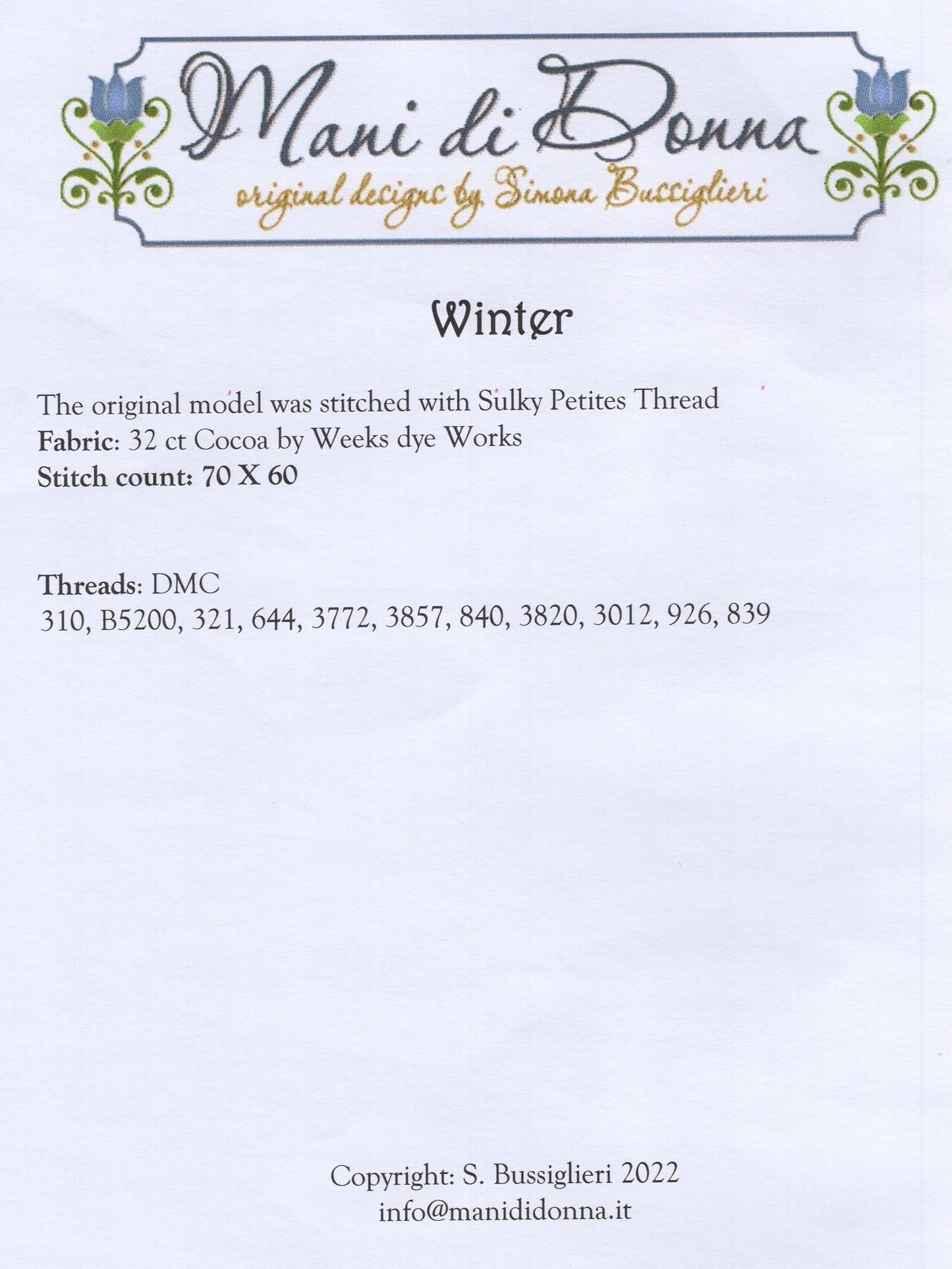 Seasons in a Cottage - Winter